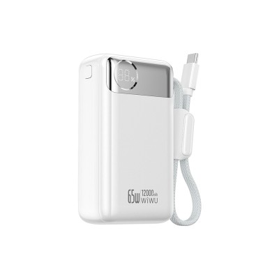 Wiwu T132 Power Plus Series Type-C Wired PD Powerbank 65W 12000mAh - 6