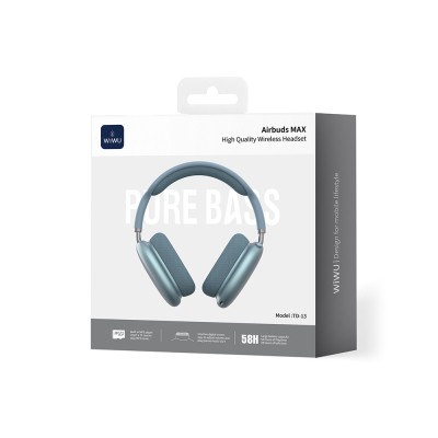 Wiwu TD-13 Airbuds Max Pure Bass Özellikli Kulak Üstü Bluetooth Kulaklık v6.0 - 15