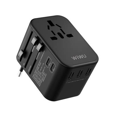 Wiwu UA-303 Multi Universal TR/US/UK/AUS/EU Compatible Charging Adapter 33.5W - Wiwu
