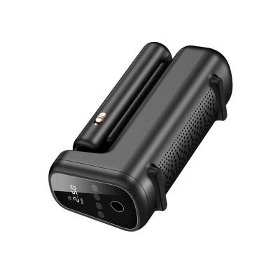 Wiwu Wi-Ai002 5in1 Auto Vehicle Tire Inflation Pump - Auto Vehicle Vacuum Cleaner - Vacuum Machine - Flashlight Digital Display Vehicle Air Compressor - Wiwu