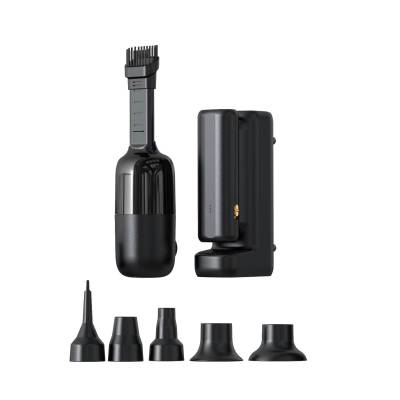 Wiwu Wi-Ai002 5in1 Auto Vehicle Tire Inflation Pump - Auto Vehicle Vacuum Cleaner - Vacuum Machine - Flashlight Digital Display Vehicle Air Compressor - 3