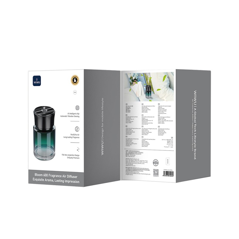 Wiwu Wi-Ai600 Bloom Artificial Intelligence-Powered Air Humidifier and Fragrance Diffuser - 9