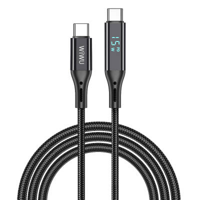 Wiwu Wi-C020 Thor Series 100W Fast Charging Type-C to Type-C Cable 1.2M - Wiwu