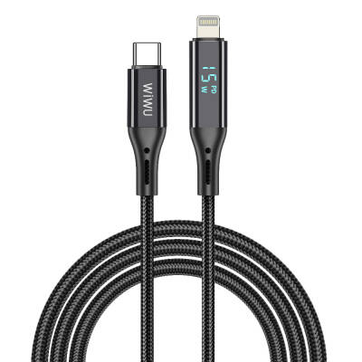 Wiwu Wi-C020 Thor Series 30W Fast Charging Type-C to Lightning Cable 1.2M - Wiwu