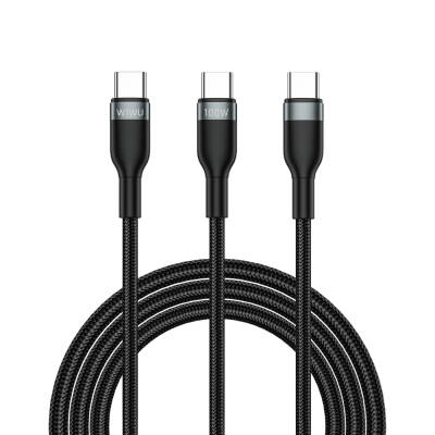 Wiwu Wi-C029 Concise Series 2in1 Type-C PD Data and Charging Cable 100W 1.2M - Wiwu