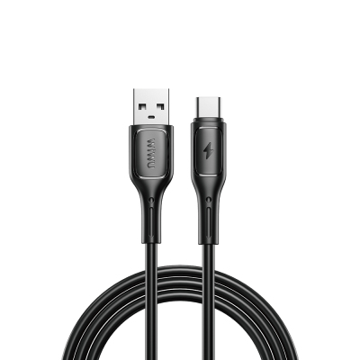 Wiwu Wi-C042E Starlink Series USB-A to Type-C Fast Charging Data and Charging Cable 2.4A 1 M - Wiwu