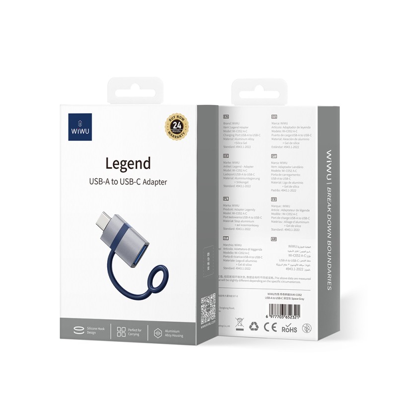 Wiwu Wi-C052 USB to Type-C converter OTG-35919 - 2