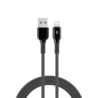 Wiwu Wi-C074 Drualink Serisi USB-A to Lightning Hızlı Şarj Kablosu 1M - Wiwu