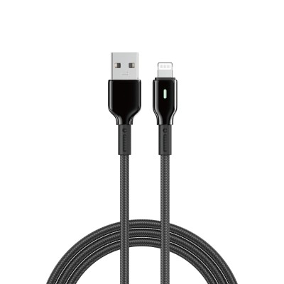 Wiwu Wi-C074 Drualink Serisi USB-A to Lightning Hızlı Şarj Kablosu 1M - 1