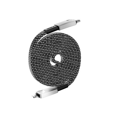 Wiwu Wi-C077 Cyberlink Series Type-C to Lightning Fast Charging Data and Charging Cable 27W 1M - 5