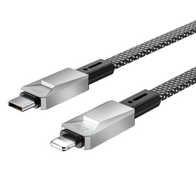 Wiwu Wi-C077 Cyberlink Series Type-C to Lightning Fast Charging Data and Charging Cable 27W 1M - 2