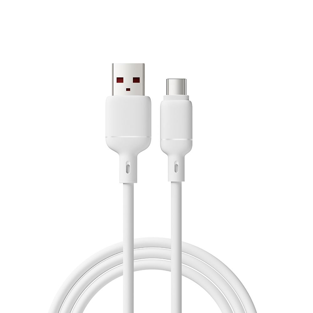Wiwu Wi-C088 Stellar Serisi USB-A to Type-C Hızlı Şarj Özellikli Data ve Şarj Kablosu 1M - Beyaz