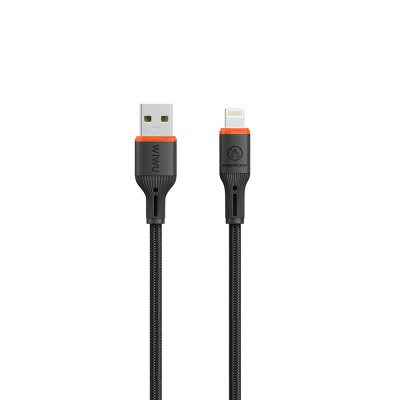 Wiwu Wi-C095 FlameGuard Serisi USB-A to Lightning Data ve Şarj Kablosu 1.2M - 4