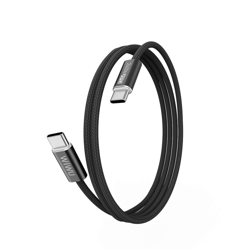 Wiwu Wi-C101 Essen Series Type-C to Type-C Fast Charging Data and Charging Cable 240W 1.5M - 3