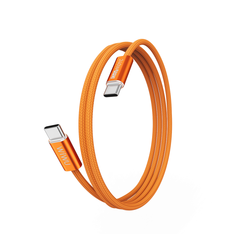Wiwu Wi-C101 Essen Serisi Type-C to Type-C Hızlı Şarj Özellikli Data ve Şarj Kablosu 240W 1.5M - 4