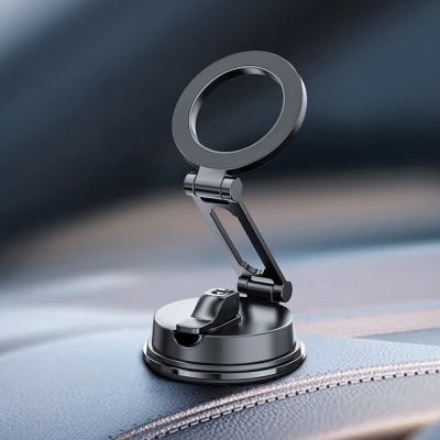 Wiwu Wi-CH055 360 Derece Dönebilen Magnetik Stand Araç Telefon Tutucu - 10