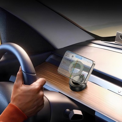 Wiwu Wi-CH056 Type-C Portlu Elektrikli Vakum Özellikli Magnetik Telefon Tutucu - 12