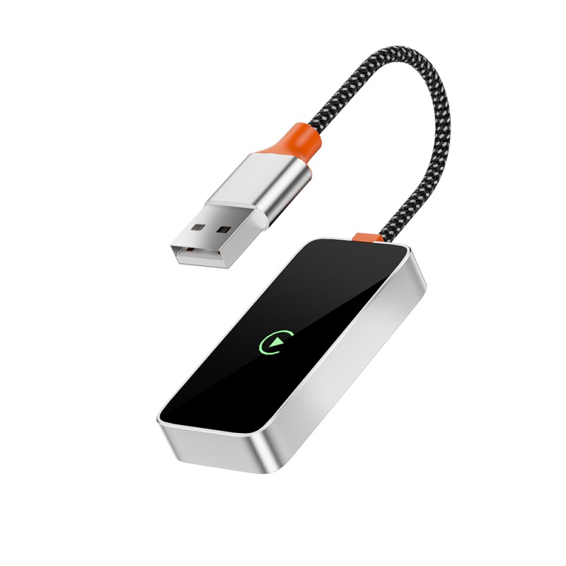 Wiwu Wi-CP002 CarPlay Digital LED Display Wireless Audio Receiver USB Input Bluetooth Adapter - 3