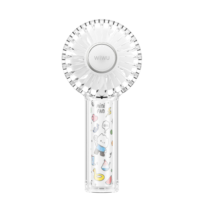 Wiwu Wi-FS012 RGB Işıklı 3 Kademeli Portatif Mini Soğutucu El Fanı - Wiwu