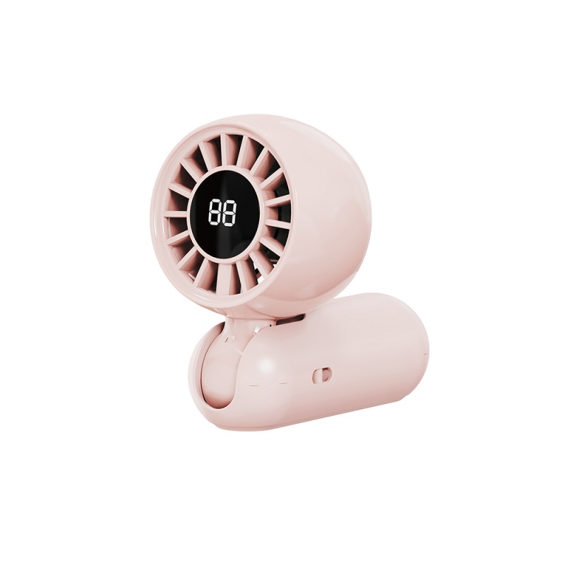 Wiwu Wi-FS017 Bubble Mini Pro Serisi 3 Kademeli Dijital LED Göstergeli Katlanabilir Portatif Soğutucu El Fanı - 3