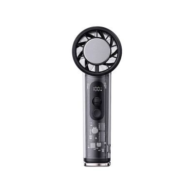 Wiwu Wi-FS019 Ice Engine Turbo Fan Series Portable Hand Cooler Fan with Digital LED Display and Transparent Design - 4
