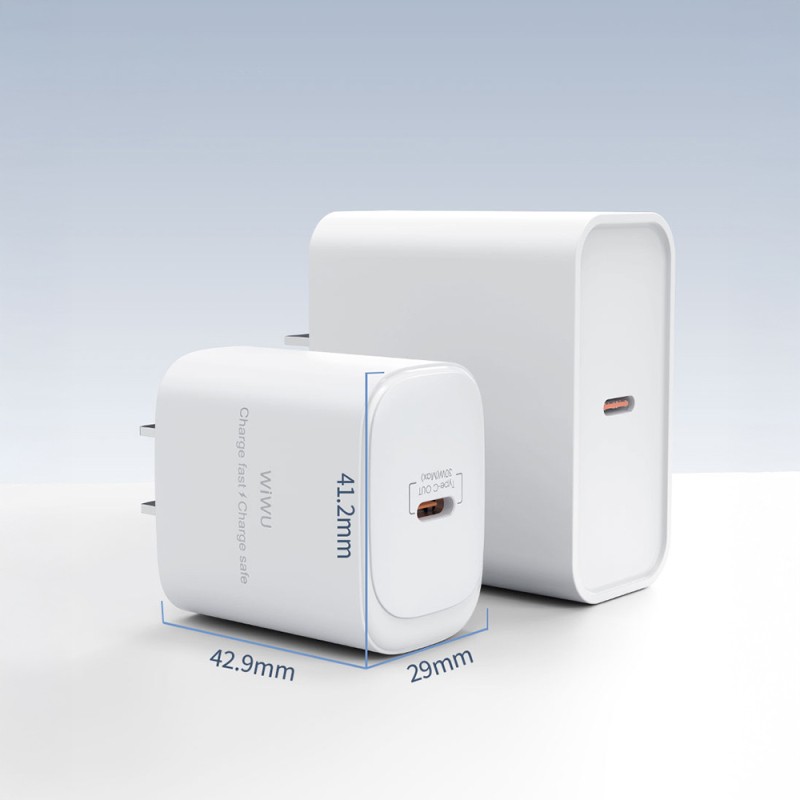 Wiwu Wi-G008 Essen Series GaN Tech PD Fast Charging Charging Head 30W - 9