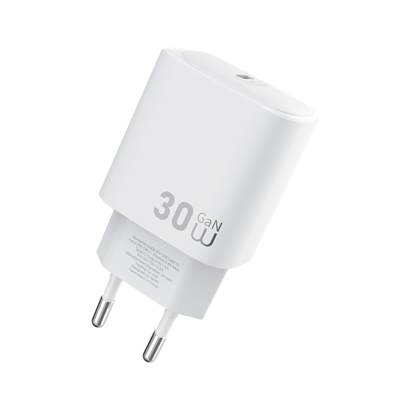 Wiwu Wi-G008 Essen Series GaN Tech PD Fast Charging Charging Head 30W - 5