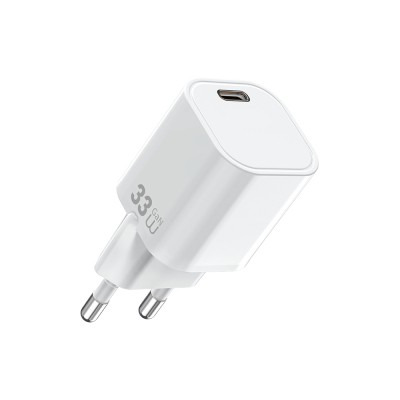 Wiwu Wi-G015 Cube Series GaN Tech PD Fast Charging Mini Charging Head 33W - 1