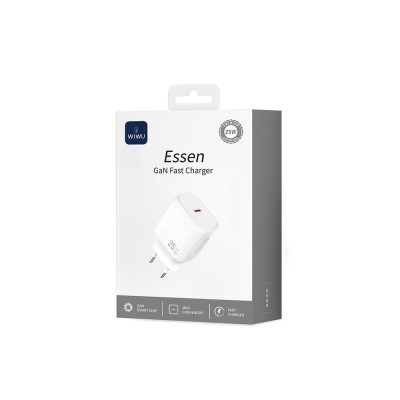 Wiwu Wi-G016 Essen Series GaN Tech PD Fast Charging Charging Head 25W - 13
