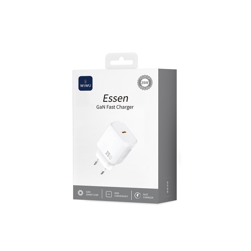 Wiwu Wi-G016 Essen Series GaN Tech PD Fast Charging Charging Head 25W - 13