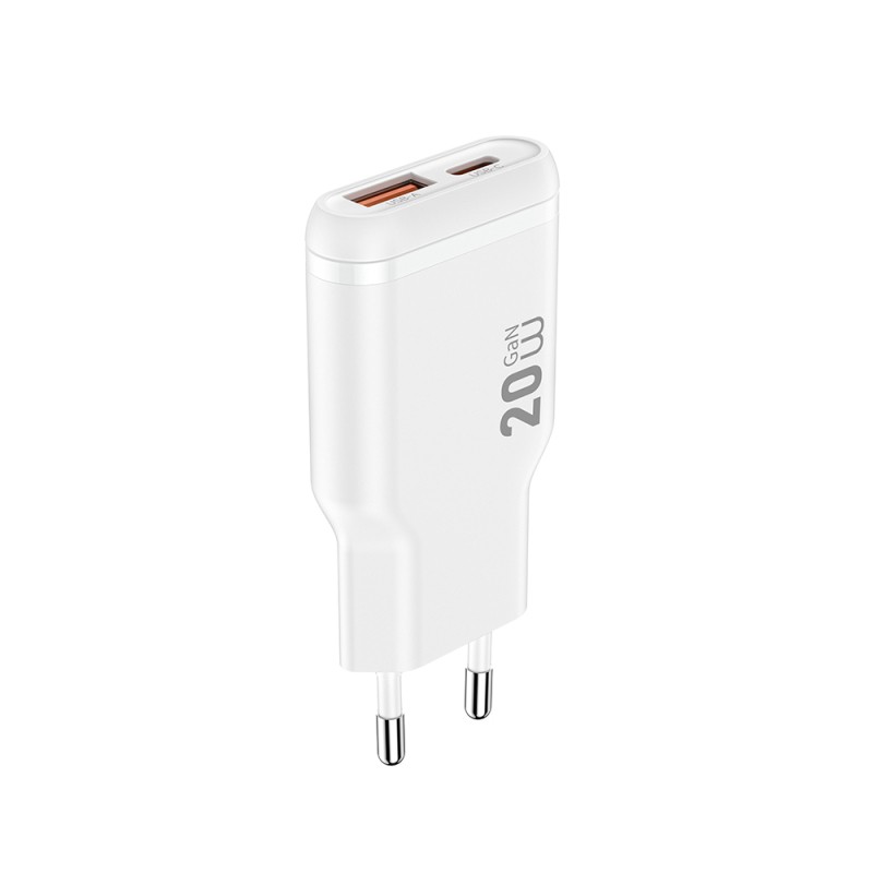 Wiwu Wi-G032 Essen Slim Serisi GaN Tech PD Hızlı Şarj Özellikli Şarj Başlığı 20W - 4