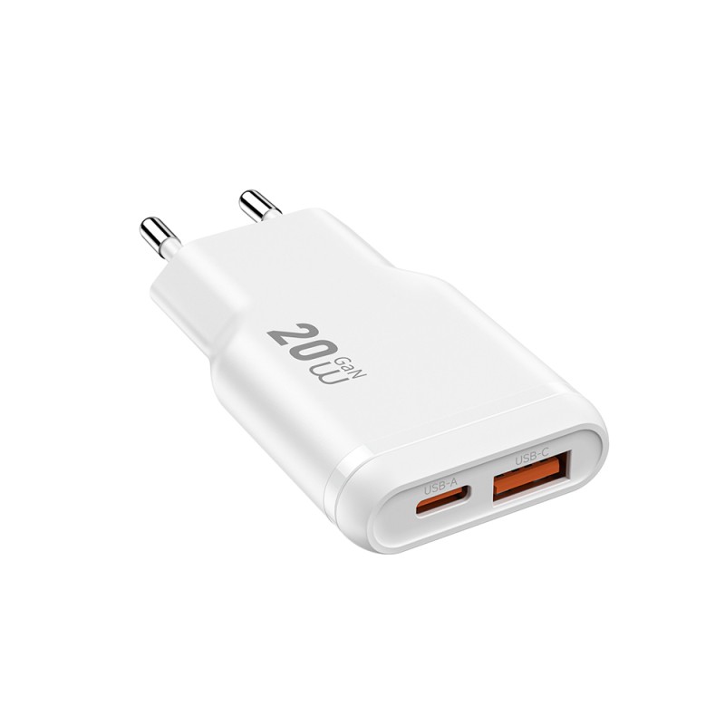 Wiwu Wi-G032 Essen Slim Serisi GaN Tech PD Hızlı Şarj Özellikli Şarj Başlığı 20W - 5