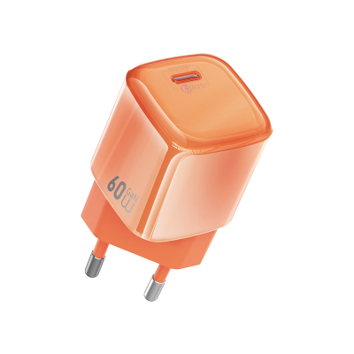 Wiwu Wi-G037 Jade Dynamic Series AVS-enabled GaN Tech PD Fast Charging Head 60W - Wiwu