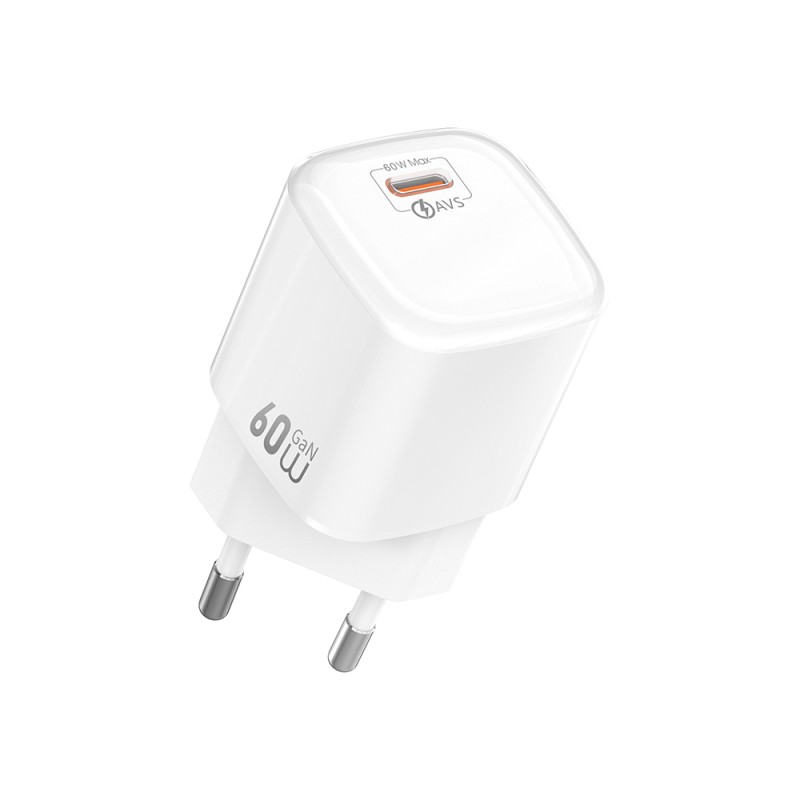 Wiwu Wi-G037 Jade Dynamic Serisi AVS Özellikli GaN Tech PD Hızlı Şarj Özellikli Şarj Başlığı 60W - 4