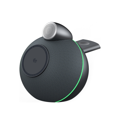 Wiwu Wi-G042 Qi2 Şarj Teknolojili Bluetooth Speaker Hoparlör Özellikli 25W Kablosuz Şarj Standı - Wiwu