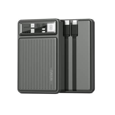 Wiwu Wi-P004 Trunk Series Portable Powerbank PD 22.5W 10000mAh with Type-C Lightning Output - Wiwu