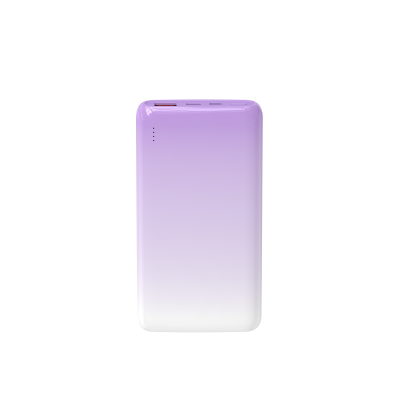 Wiwu Wi-P008 Rainbow LED Light Indicator Colorful Portable Powerbank PD 22.5W 10000mAh - Wiwu