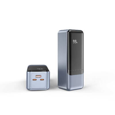 Wiwu Wi-P010 Tank Series Portable Powerbank with LED Display 27000mAh 145W - Wiwu