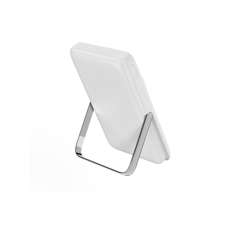 Wiwu Wi-P011 Gentleman Series Wireless Powerbank with LED Light Indicator Stand 10.000mAh 15W - 11