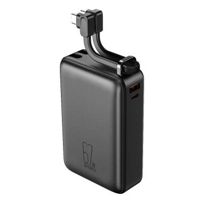 Wiwu Wi-P012 Tank Series Portable Powerbank with Digital Display 20000mAh 67W - Wiwu
