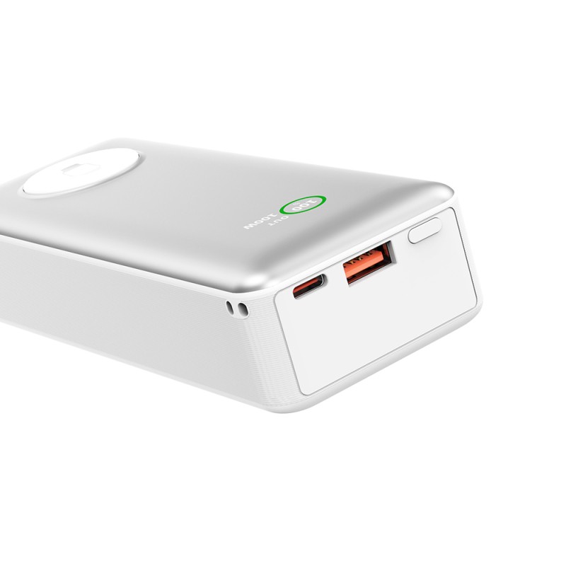 Wiwu Wi-P023 Elite Series Digital LED Display Smart Watch Wireless Charging Portable Power Bank 20000mAh 145W - 4