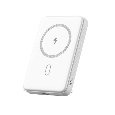 Wiwu Wi-P043 LED Işık Göstergeli Standlı Taşınabilir M-safe Wireless Powerbank 10.000mAh 15W - 4