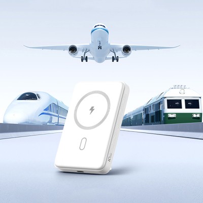 Wiwu Wi-P043 LED Işık Göstergeli Standlı Taşınabilir M-safe Wireless Powerbank 10.000mAh 15W - 11
