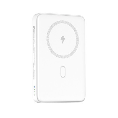 Wiwu Wi-P043 Portable Magsafe Wireless Powerbank with LED Light Display Stand 10,000mAh 15W - 6
