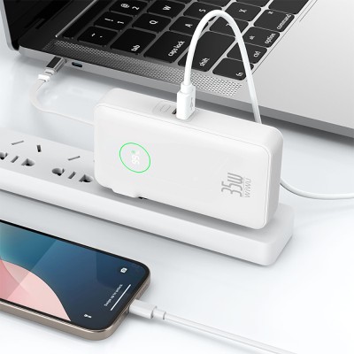Wiwu Wi-P049 Noble Series Type-C Wired Digital LED Display Powerbank PD 35W 10000mAh - 9