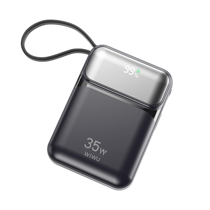 Wiwu Wi-P052 Galaxy Serisi Type-C Lightning Çıkışlı Taşınabilir Powerbank PD 35W 10000mAh - 4