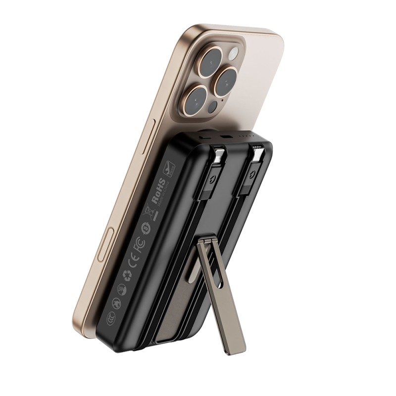 Wiwu Wi-P056 Portable Wireless Charging and PD Fast Charging Power Bank 15W 10000mAh - 13