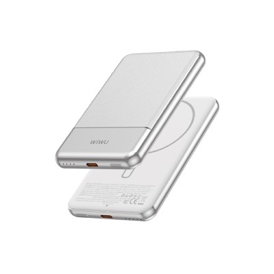 Wiwu Wi-P088 PD 20W Wireless Power Bank 5000mAh 15W with LED Light Indicator - 5
