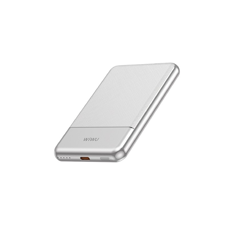 Wiwu Wi-P088 PD 20W Wireless Power Bank 5000mAh 15W with LED Light Indicator - 2
