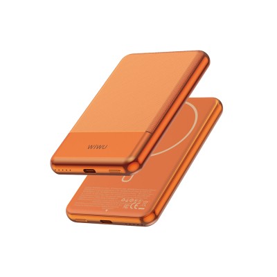 Wiwu Wi-P088 PD 20W Wireless Power Bank 5000mAh 15W with LED Light Indicator - 7
